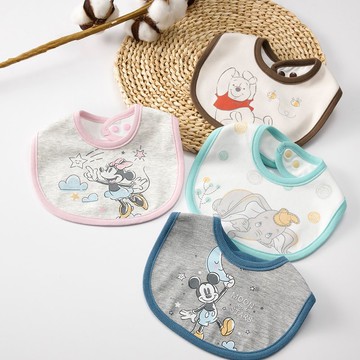 【Baby City娃娃城】迪士尼造型2入圍兜組(多款任選)