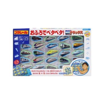 日本 PLARAIL新幹線洗澡貼/浴室貼 一組 (JN4207)