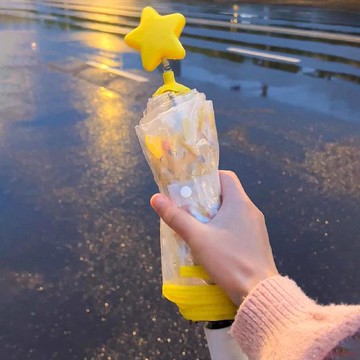 桃園出貨✨星星帽雨傘加大加厚加固透明自動傘女生上學用高顏值可愛2026新款