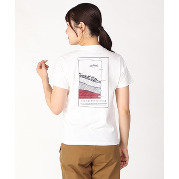 CHUMS 男 CHUMS Clean River T-Shirt短袖上衣 白色