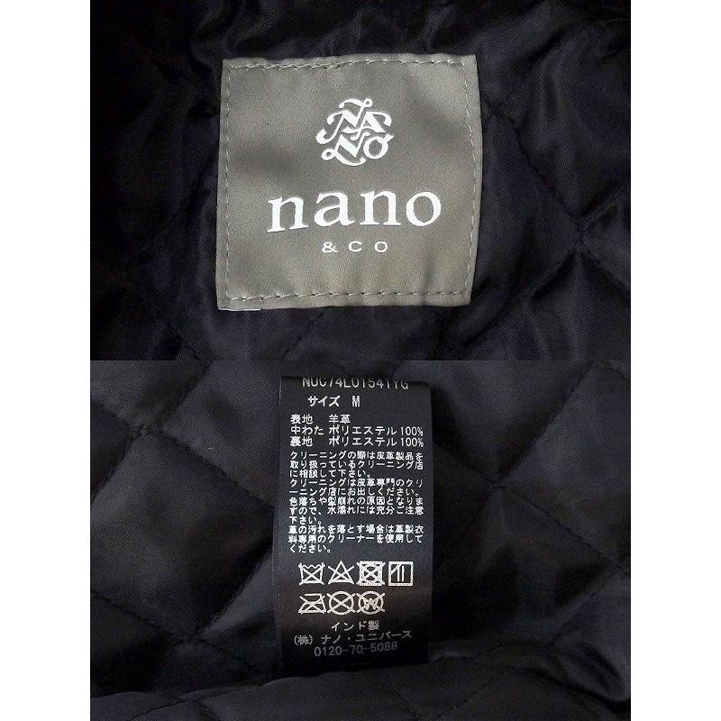 SALE!nano‐universe ナノユニバース シープスキン シングルライダース