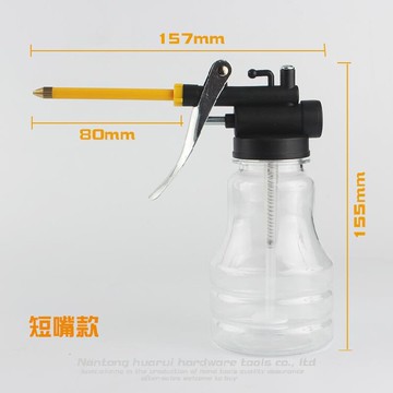 、機械滴壺加注高壓小家家用槍手器壺噴縫紉機油壺搶縫紉注油手動