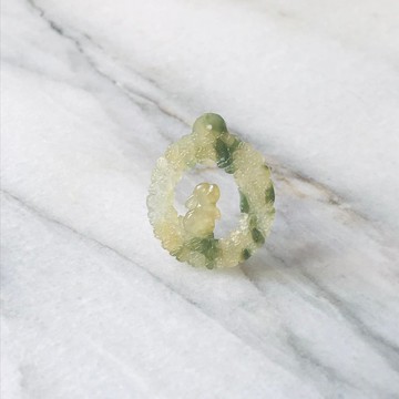 翡翠 吊墜　稀有　緬甸產　兔子