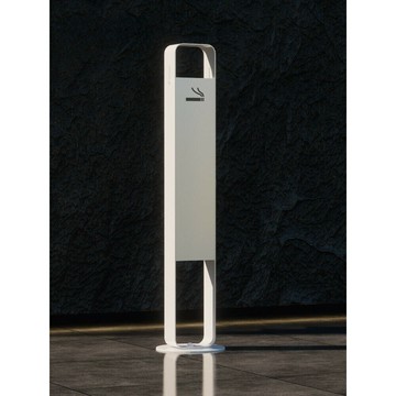 垃圾桶 創意煙灰柱立式滅煙桶煙頭垃圾桶煙蒂收集室外落地煙灰缸戶外 逸雅家居館