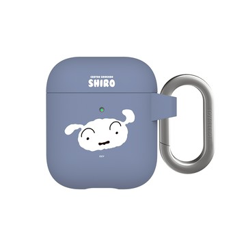 【正版授權】蠟筆小新野原小白大頭款強悍防摔AirPods保護套