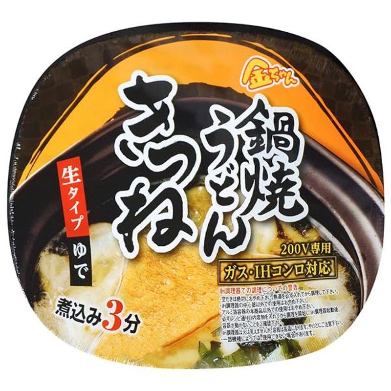 徳島製粉 金ちゃん 鍋焼うどん きつね 213g×12個入