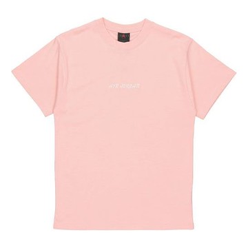 Air Jordan Large Logo Sports Round Neck Short Sleeve Orange