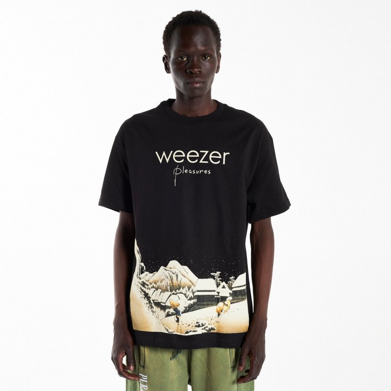 PLEASURES/プレジャーズ×Weezer/ウィーザー】PINKERTON T-SHIRT Tシャツ / BLACK ブラック 黒（XL） |  LINEブランドカタログ