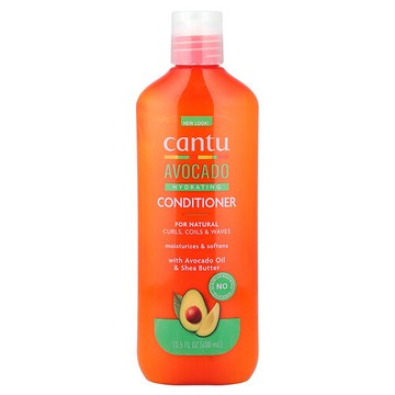 Cantu, 鱷梨補水護髮素，13.5 液量盎司（400 毫升）
