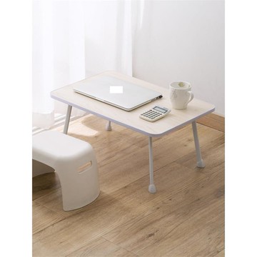 免安裝床上小書桌寫字臺。神器矮桌木質床上桌臥室學習桌桌子床用1入
