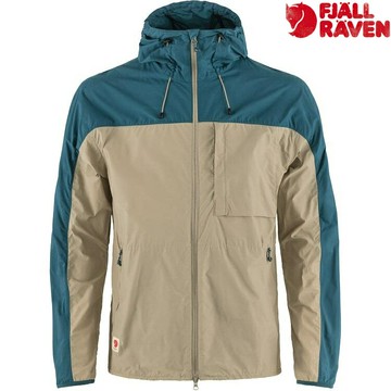 Fjallraven 北極狐 High Coast Wind 男款 防風外套/防風夾克 82606 118-574 化石/深海藍