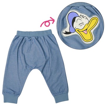 akachan honpo - 7分馬褲-唐老鴨-藍色