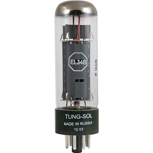 真空管 ギター・ベース アンプ EL34B Tungsol Tung-Sol EL34B Power Vacuum Tube Single