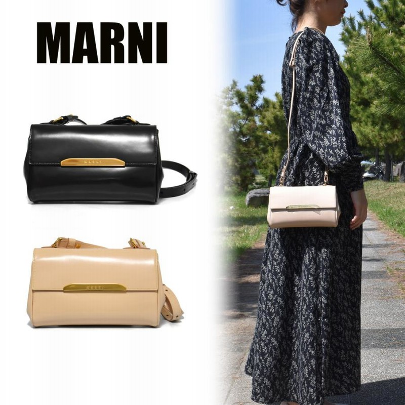 マルニ ショルダーバッグ レディース 本革 ブランド MARNI 斜め掛け ...