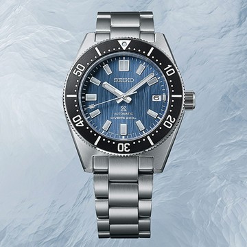 ［大谷翔平 楊勇緯配戴款］【SEIKO 精工】 Prospex 愛海洋 極地冰川 200米潛水機械錶 1965現代詮釋版(SPB297J1/6R35-01V0B)