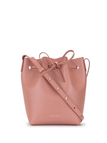 Mansur Gavriel - mini bucket bag - women - Calf Leather - One Size - Pink