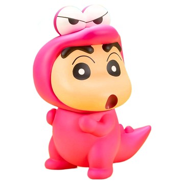 BANPRESTO 蠟筆小新 大大的SOFVIMATES 野原新之助 鱷魚山先生ver. 塑膠 PVC材質  1個