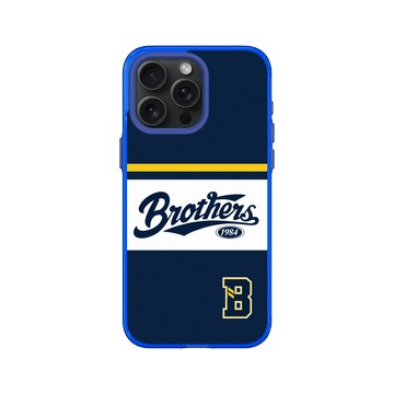 iPhone 15 Pro Max Clear 激光藍 - 職棒-中信兄弟 Brothers - BROTHERS學院風格