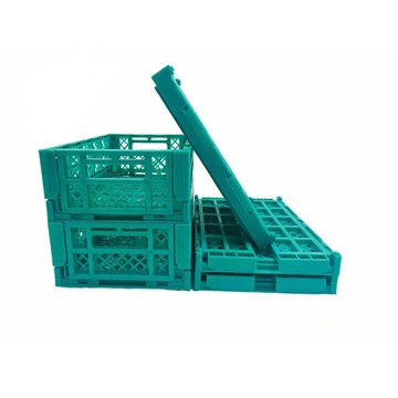 【臺灣公司 可打統編】免運 周轉箱 物流箱 超市水果收納框超市展示陳列筐多功能加厚倉儲蔬菜折疊周轉箱便攜 可開發票 全館八折 工廠現貨直銷 新品特價 y10013