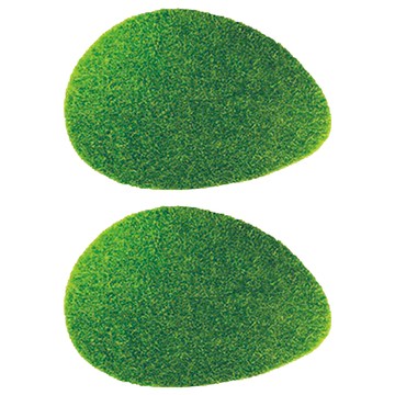 ABEL 力大牌 青睞 草皮裝飾墊 蛋型  2入