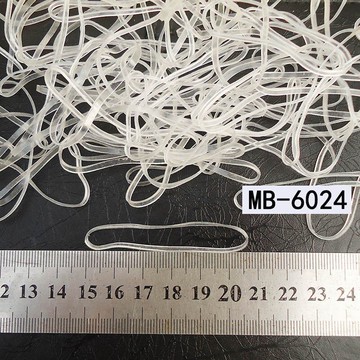 透明白色TPU MB-4024盤發橡皮筋MB-8024高彈力16.9元/斤