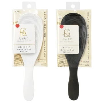 【滿888贈小魚造型菜瓜布乙入】日本製 極系列 極致薄型不沾黏加長款飯匙 2入/組 白色-2入/組