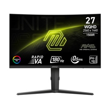 MSI 275CQRF QD E2 HDR曲面電競螢幕 (27型/2K/180hz/0.5ms/VA/Type-C)