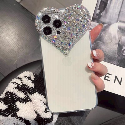 キラキラハートスマホケース Iphone11ケース 韓国 Iphoneケース Iphone12ケース 通販 Lineポイント最大1 0 Get Lineショッピング