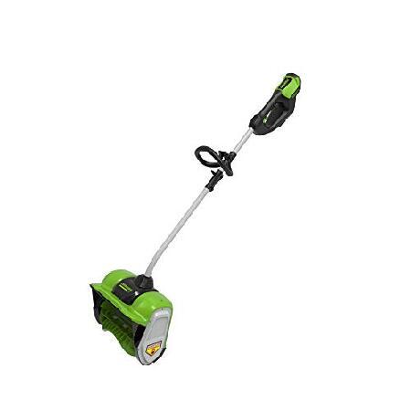 Greenworks 40V 12-Inch Brushless Snow Shovel Battery and Charger Not Included