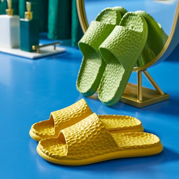 新款浴室拖鞋女夏天耐臟耐磨情侶家居一對柔軟舒適男純色輕便