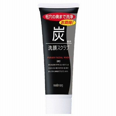 マンダム 炭洗顔スクラブ １００Ｇ