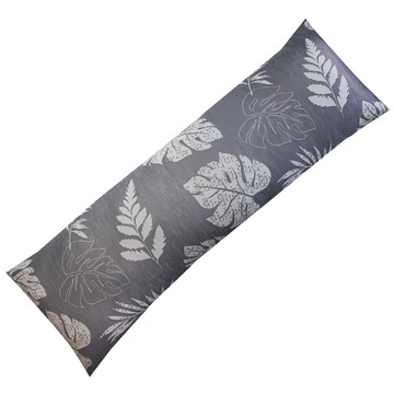 J&N 紫葉涼感抱枕 枕套材質70%聚酯纖維+30%尼龍  120 x 40cm