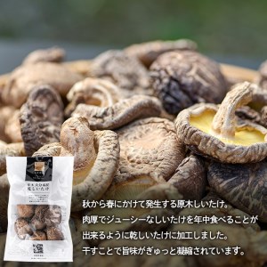 原木 乾しいたけ (計280g・70g×4P) 原木栽培 干し椎茸 しいたけ きのこ 出汁 大分県産 大分県 佐伯市 本匠  