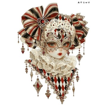 【6 月新品】07-133-0020 人物貼紙 馬戲團風格