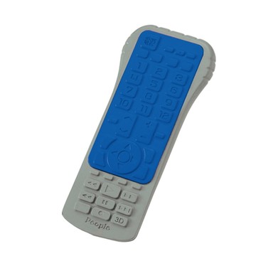 日本People 新寶寶的搖控器咬舔玩具