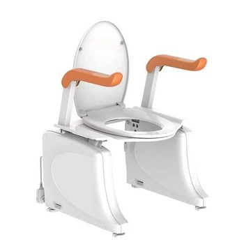 【海夫健康生活館】台灣陶然 現代簡約 無障礙扶手 馬桶升降機(CF-110)