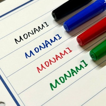 闆娘推薦🌈韓國慕娜美monami水性記號筆0.7筆尖學習簽字勾劃線訂正註釋批改