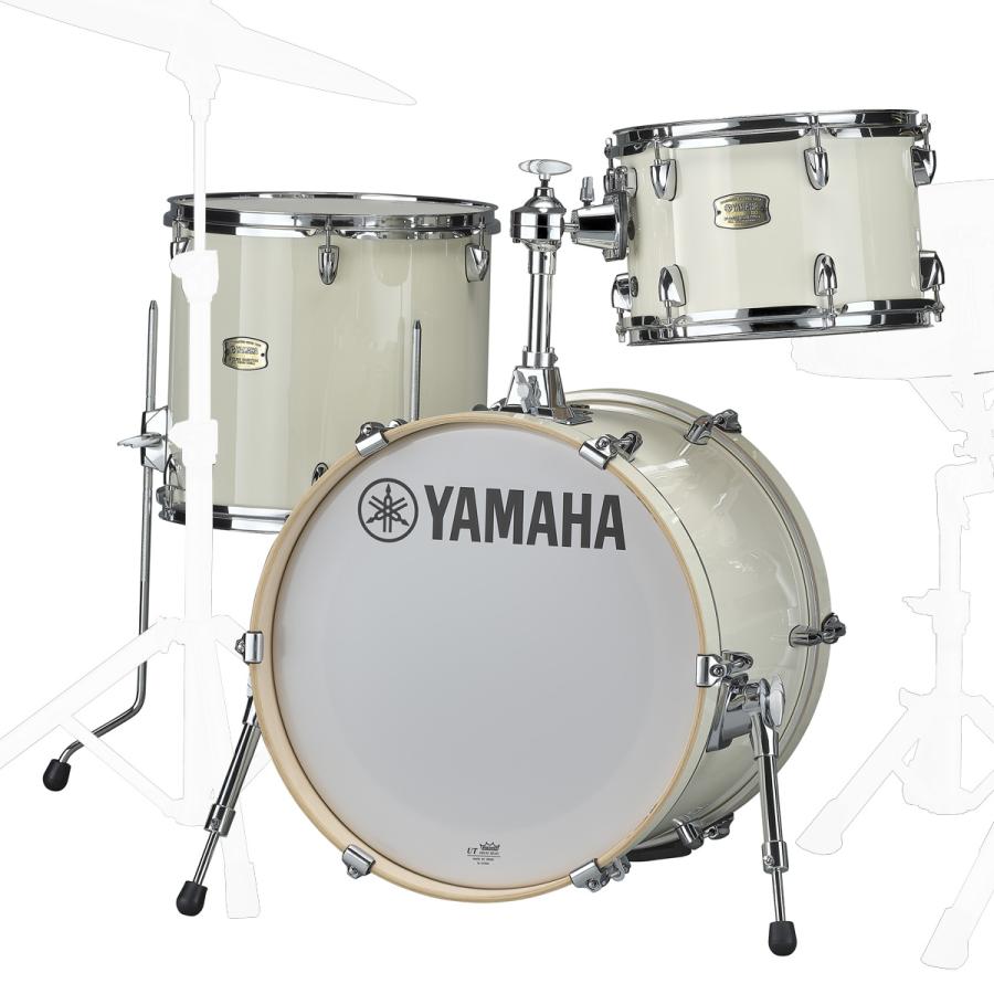 ヤマハ YAMAHA Stage Custom Birch Bop Kit ステージカスタム バーチ ドラム シェルキット クラシックホワイト SBP8F3CLW