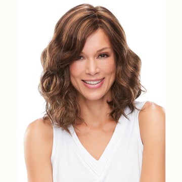 短假髮整頂假髮-中分波浪捲髮自然女假髮73vl52【獨家進口】【米蘭精品】