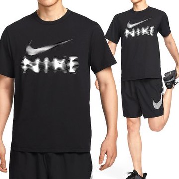 Nike As M Nk Df Uv Hyverse Gfx Ss 男款 黑色 柔軟排汗 短袖 HQ7988-010