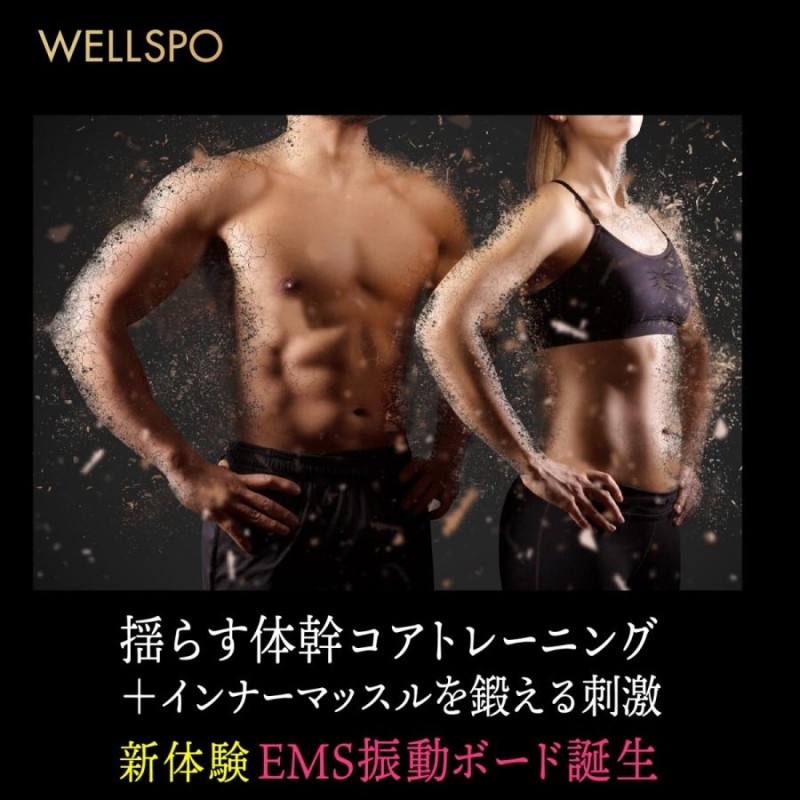 ハイブリッドコア EMS振動マシン コンパクト 体幹トレーニング エクササイズ 宅トレ ぶるぶる 全身運動 EMS | LINEブランドカタログ