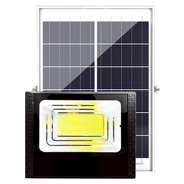 禾統 太陽能感應燈 500W LED 智能光 遙控黃光  1組