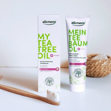 【1838歐洲保養】我的茶樹精油防齲抗菌牙膏100ml