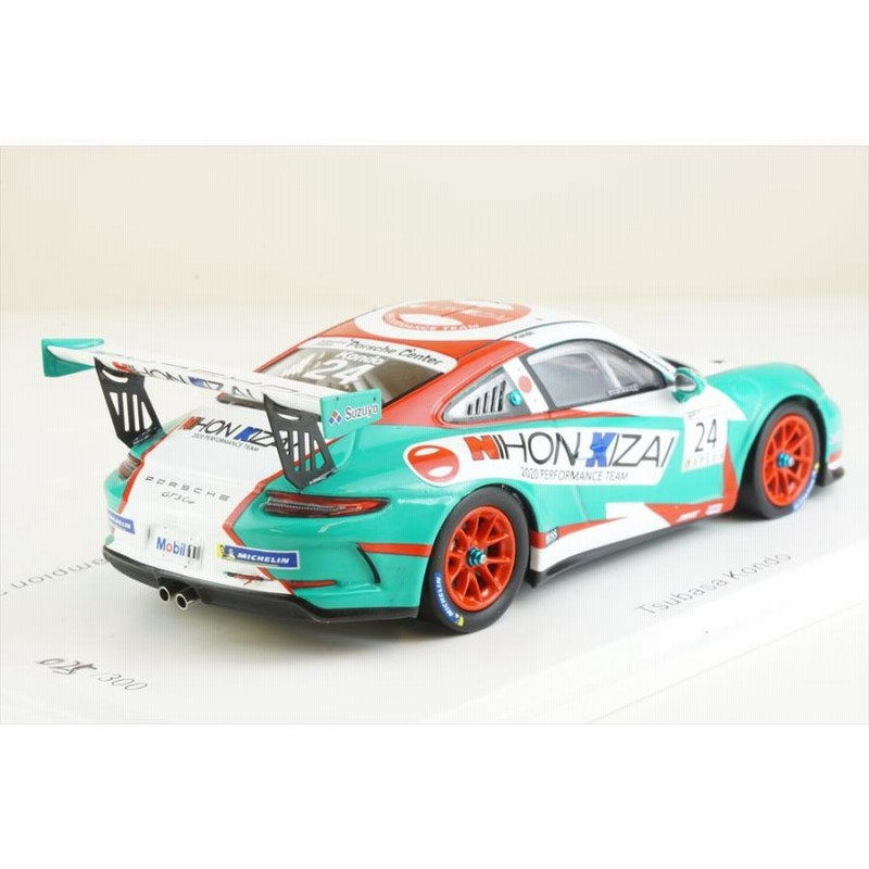スパーク 1/43 ポルシェ 911 カレラ 3.2 シルバー Spark 1:43