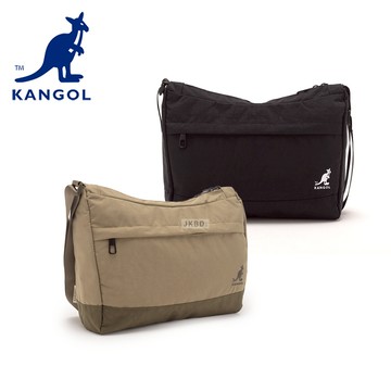 袋鼠 【 KANGOL 】輕量多隔層側背包 65258708-廠商直送