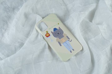 貓咪愛吃檸檬塔 手機殼