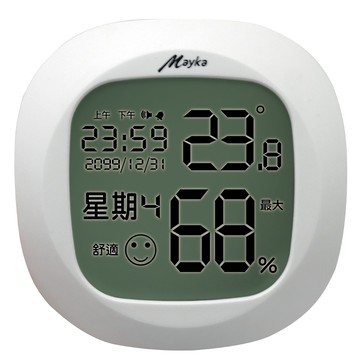 [寶旺旺]明家 萬年曆溫濕度計TM-T99
