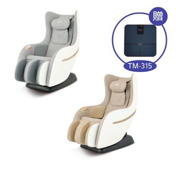 熱銷補貨✨【tokuyo】(類貓抓皮款 /可 APP操控) Mini 玩美椅 3+ 按摩椅  TC-272 (米/灰)