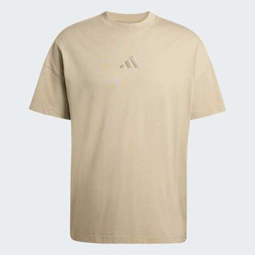 Adidas 愛迪達 M A Szn T KC3187 男 T恤 運動上衣 休閒短袖 卡其 亞版