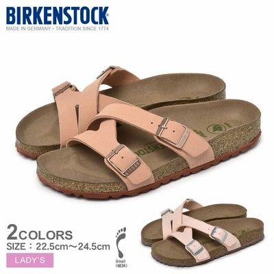 Birkenstock ビルケンシュトック サンダル レディース ヤオ ピンク オレンジ ビルケン 細幅 モダン ナロー幅 茶 通販 Lineポイント最大get Lineショッピング